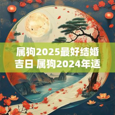 属狗2025最好结婚吉日 属狗2025年适合结婚吗