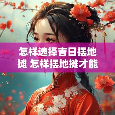怎样选择吉日摆地摊 怎样摆地摊才能赚钱
