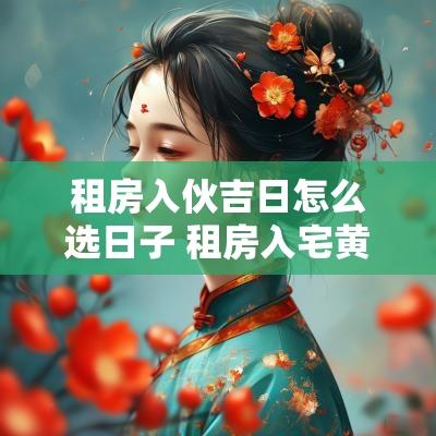 租房入伙吉日怎么选日子 租房入宅黄道吉日