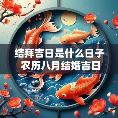 结拜吉日是什么日子 农历八月结婚吉日是什么日子 结拜吉日是什么日子 农历八月结婚吉日是什么日子