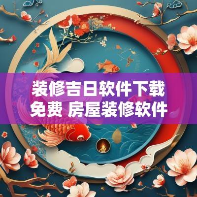 装修吉日软件下载免费 房屋装修软件免费下载
