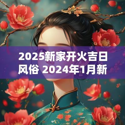 2025新家开火吉日风俗 2025年1月新家开火吉日