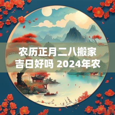 农历正月二八搬家吉日好吗 2025年农历六月二十八搬家好不好
