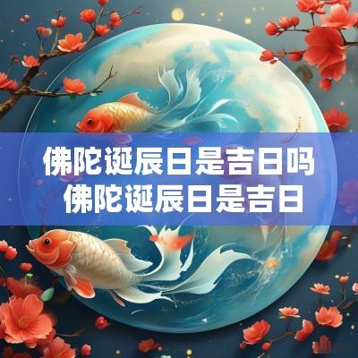 佛陀诞辰日是吉日吗 佛陀诞辰日是吉日吗为什么