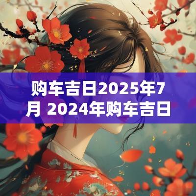 购车吉日2025年7月 2025年购车吉日