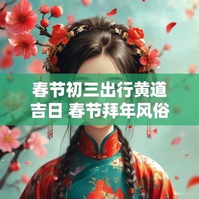 春节初三出行黄道吉日 春节拜年风俗初三拜年
