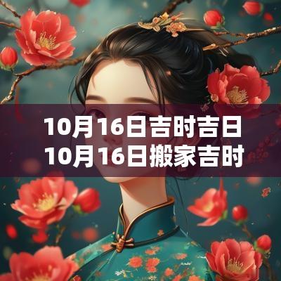 10月16日吉时吉日 10月16日搬家吉时