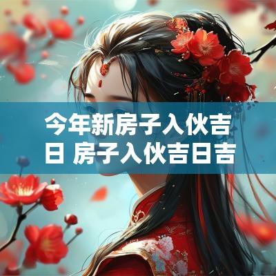 今年新房子入伙吉日 房子入伙吉日吉时查询