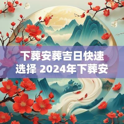 下葬安葬吉日快速选择 2025年下葬安葬择日大全