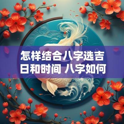 怎样结合八字选吉日和时间 八字如何择吉时
