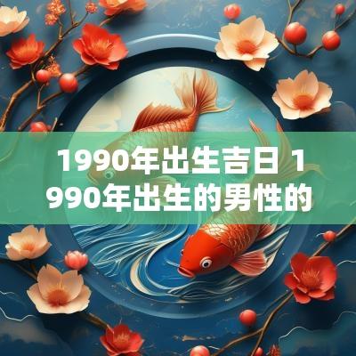 1990年出生吉日 1990年出生的男性的命运如何呢
