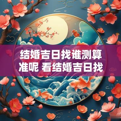 结婚吉日找谁测算准呢 看结婚吉日找谁看