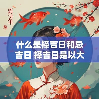 什么是择吉日和忌吉日 择吉日是以大黄道为主吗