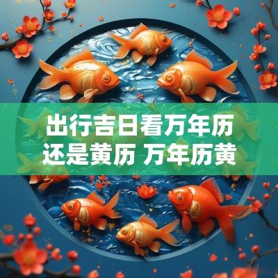 出行吉日看万年历还是黄历 万年历黄历2025年最新吉日