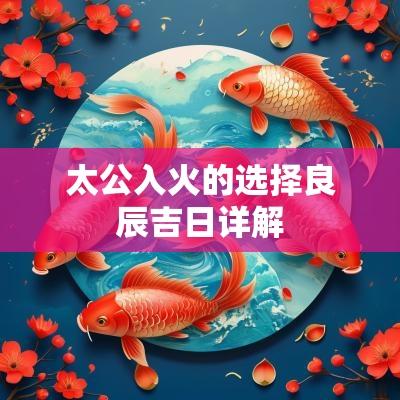 太公入火的选择良辰吉日详解
