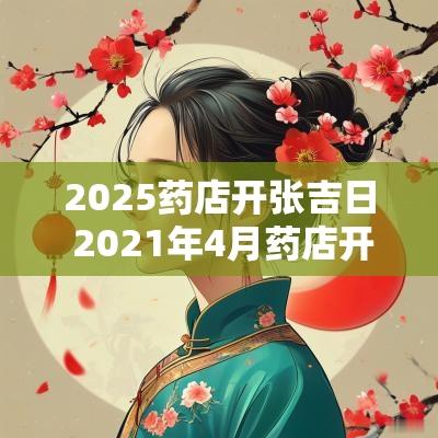 2025药店开张吉日 2025年4月药店开业黄道吉日