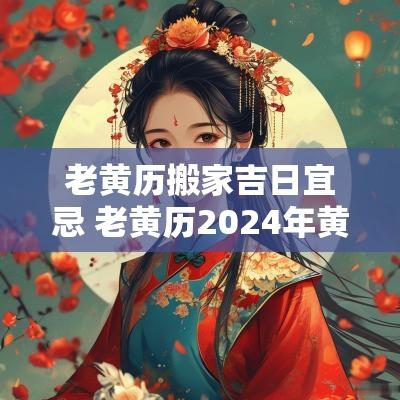 老黄历搬家吉日宜忌 老黄历2025年黄道吉日搬家