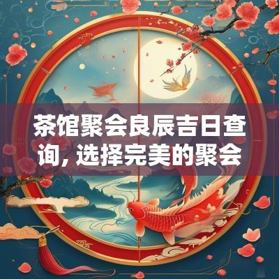 茶馆聚会良辰吉日查询, 选择完美的聚会时间