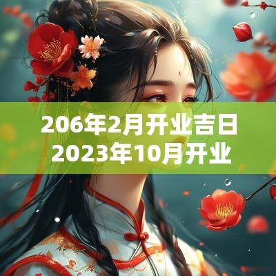 206年2月开业吉日 2025年10月开业吉日