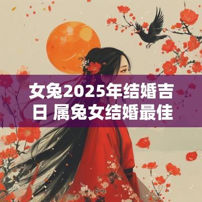 女兔2025年结婚吉日 属兔女结婚最佳时间