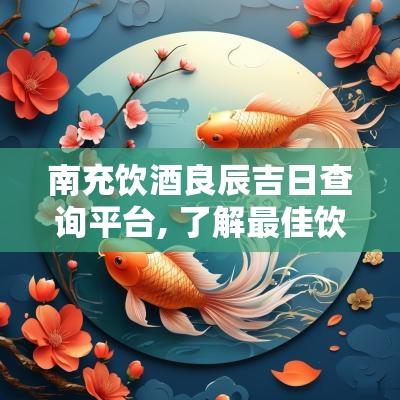 南充饮酒良辰吉日查询平台, 了解最佳饮酒时机