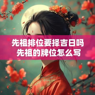先祖排位要择吉日吗 先祖的牌位怎么写