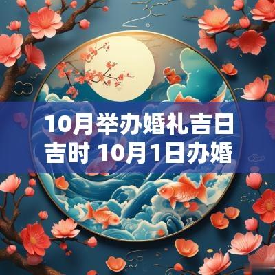 10月举办婚礼吉日吉时 10月1日办婚礼怎么样