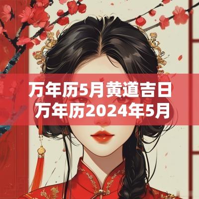 万年历5月黄道吉日 万年历2025年5月黄道吉日时辰