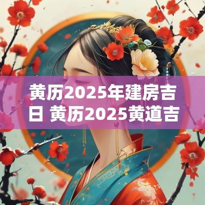 黄历2025年建房吉日 黄历2025黄道吉日