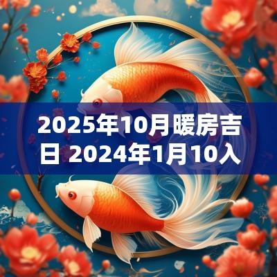 2025年10月暖房吉日 2025年1月10入宅最旺日子时辰
