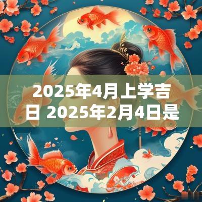 2025年4月上学吉日 2025年2月4日是黄道吉日吗