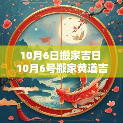 10月6日搬家吉日 10月6号搬家黄道吉日