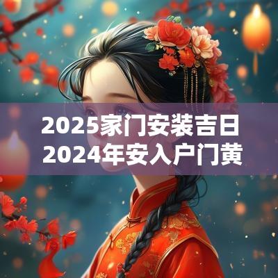 2025家门安装吉日 2025年安入户门黄道吉日