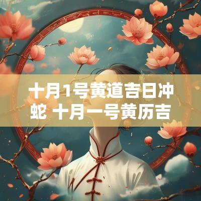 十月1号黄道吉日冲蛇 十月一号黄历吉日查询