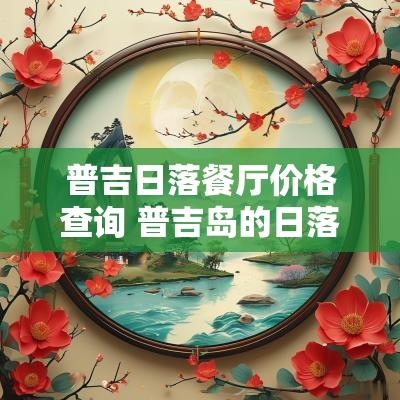 普吉日落餐厅价格查询 普吉岛的日落