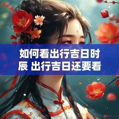 如何看出行吉日时辰 出行吉日还要看时辰吗