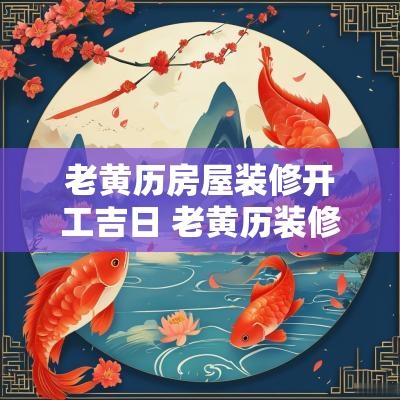 老黄历房屋装修开工吉日 老黄历装修开工吉日2025