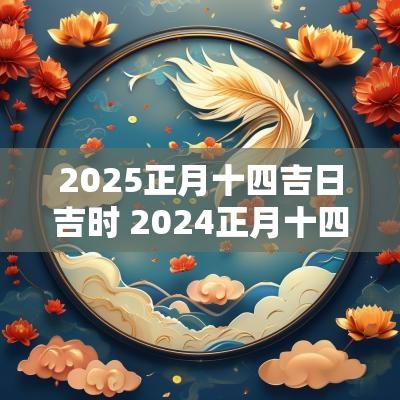 2025正月十四吉日吉时 2025正月十四是吉日吗
