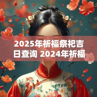 2025年祈福祭祀吉日查询 2025年祈福黄道吉日一览表