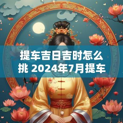 提车吉日吉时怎么挑 2025年7月提车吉日吉时一览表