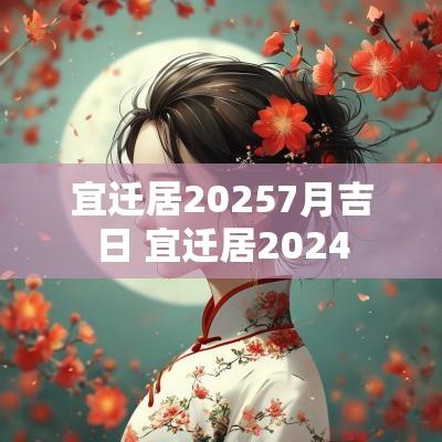 宜迁居20257月吉日 宜迁居2025