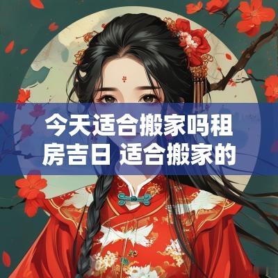 今天适合搬家吗租房吉日 适合搬家的黄道吉日2025年