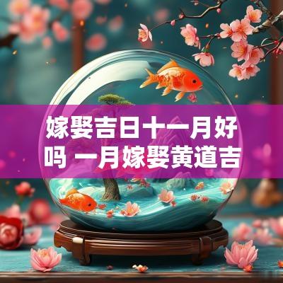 嫁娶吉日十一月好吗 一月嫁娶黄道吉日