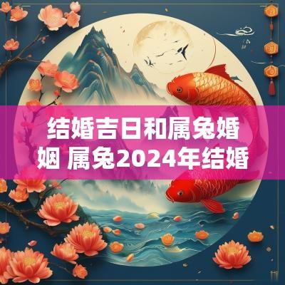 结婚吉日和属兔婚姻 属兔2025年结婚最好的日子