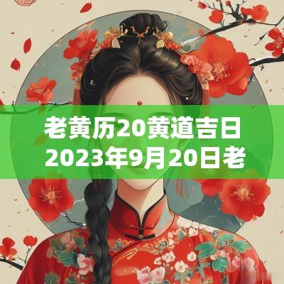 老黄历20黄道吉日 2025年9月20日老黄历黄道吉日查询