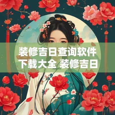 装修吉日查询软件下载大全 装修吉日查询2025年黄道吉日