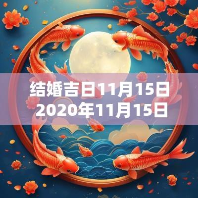结婚吉日11月15日 2025年11月15日黄历结婚好吗