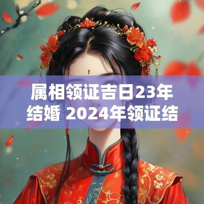 属相领证吉日23年结婚 2025年领证结婚不好吗