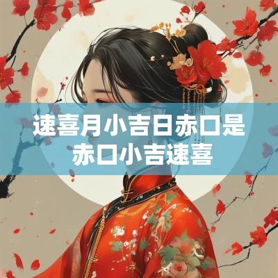速喜月小吉日赤口是 赤口小吉速喜