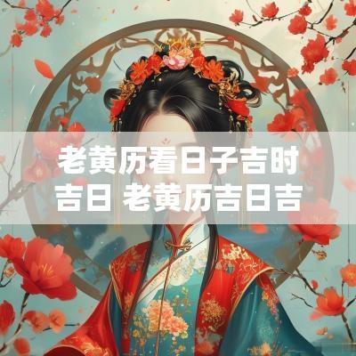 老黄历看日子吉时吉日 老黄历吉日吉时查询